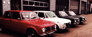 Alfa Romeo's voor garage